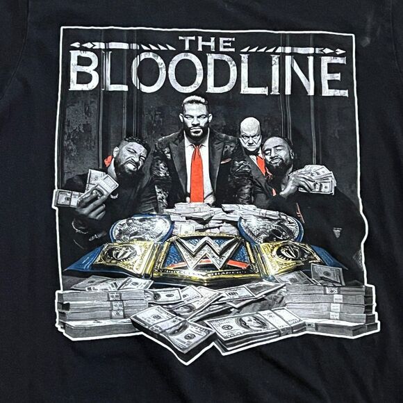 WWE Wrestling The Bloodline Shirt Roman Reigns We The Ones - Adult Large - Picture 2 of 7